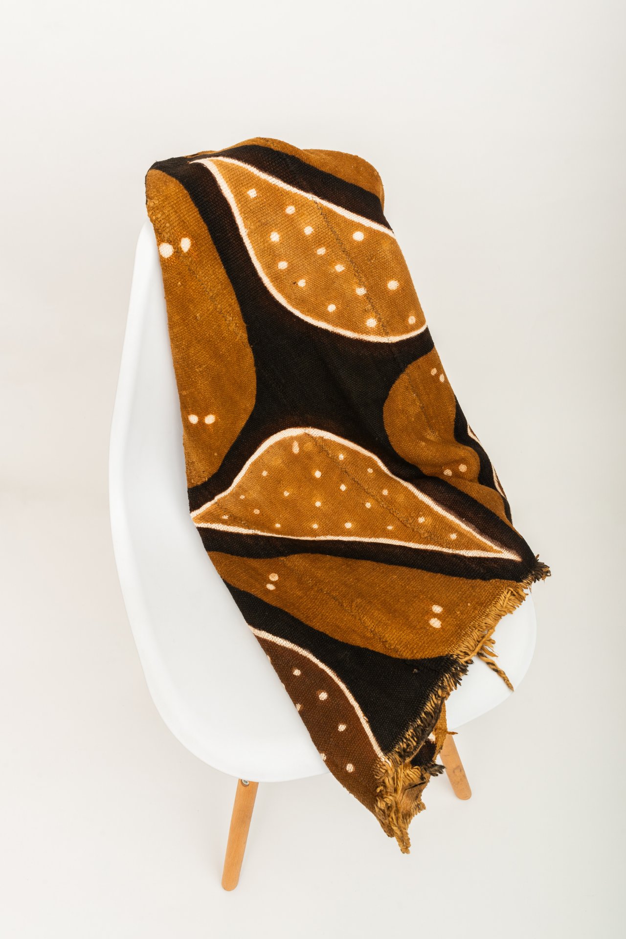 4 Color Dyed Handmade Authentic African Mudcloth