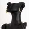 Small Brass Earrings Hoops and Other Shapes