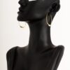 Small Brass Earrings Hoops and Other Shapes