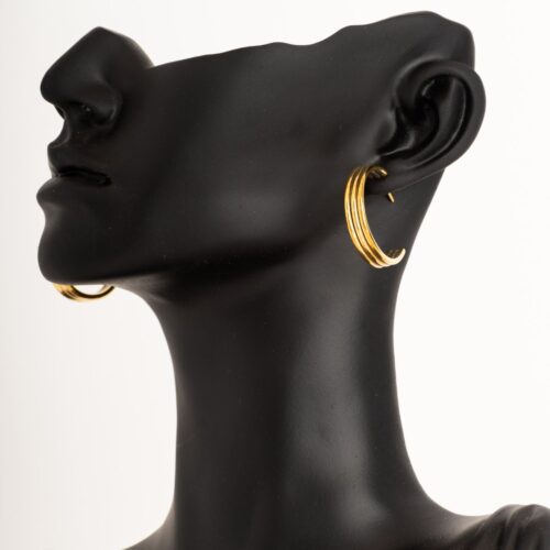 Small Brass Earrings Hoops and Other Shapes