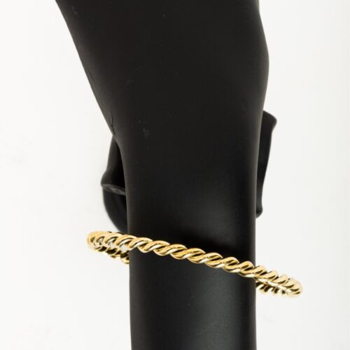 Twisted Brass Bracelets
