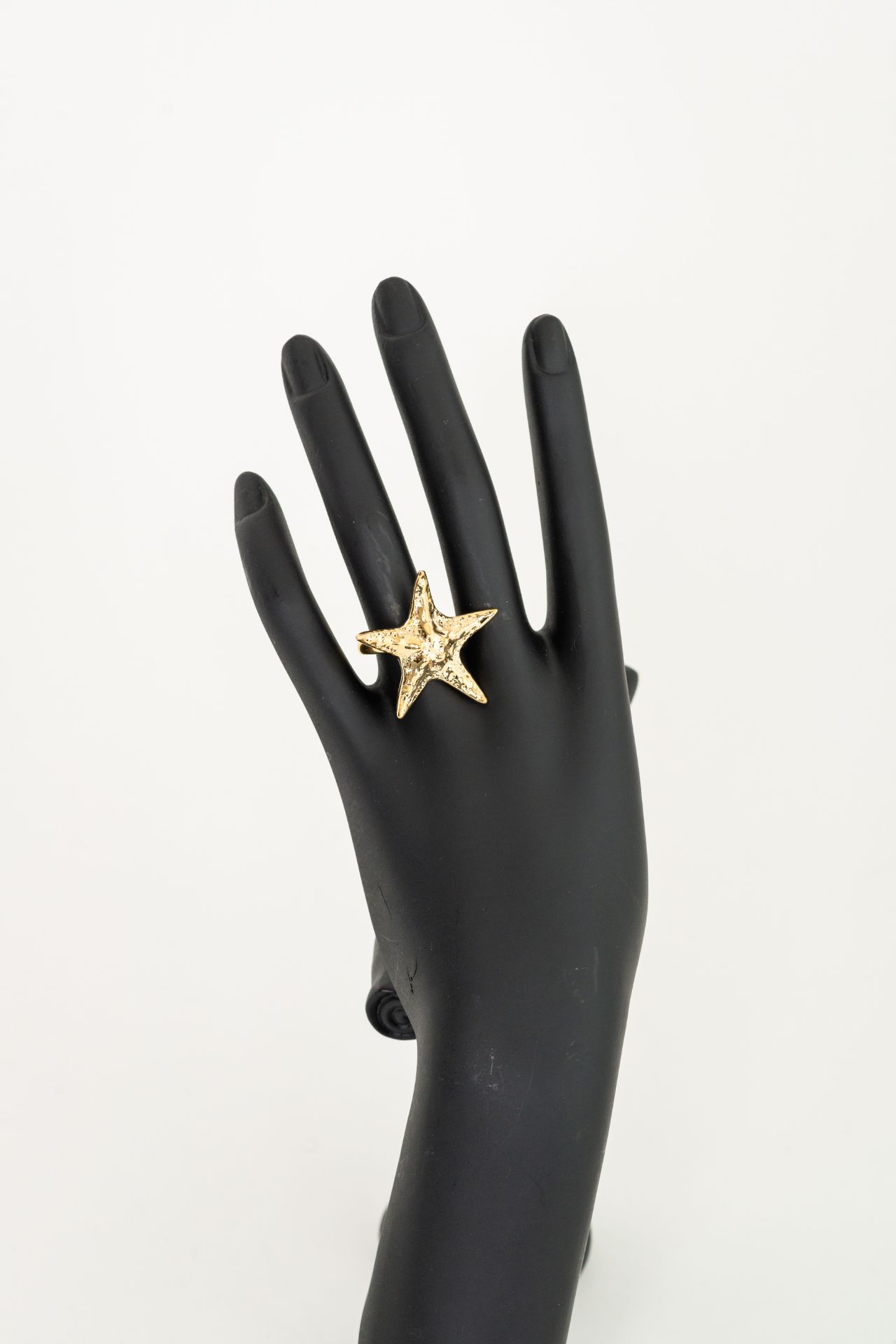 Brass Starfish Ring - Adjustable