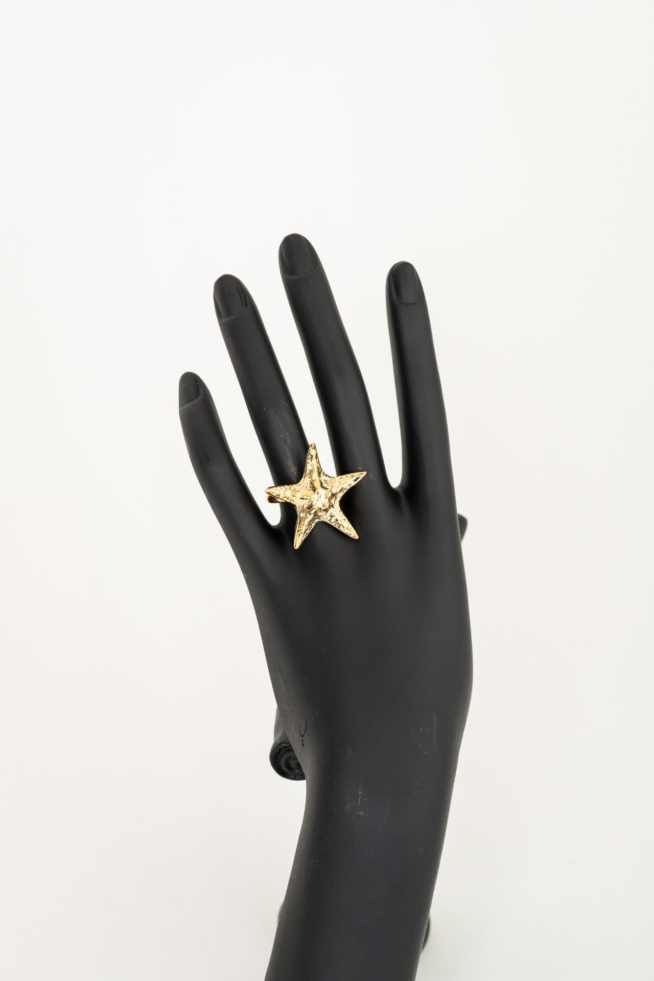 Brass Starfish Ring - Adjustable