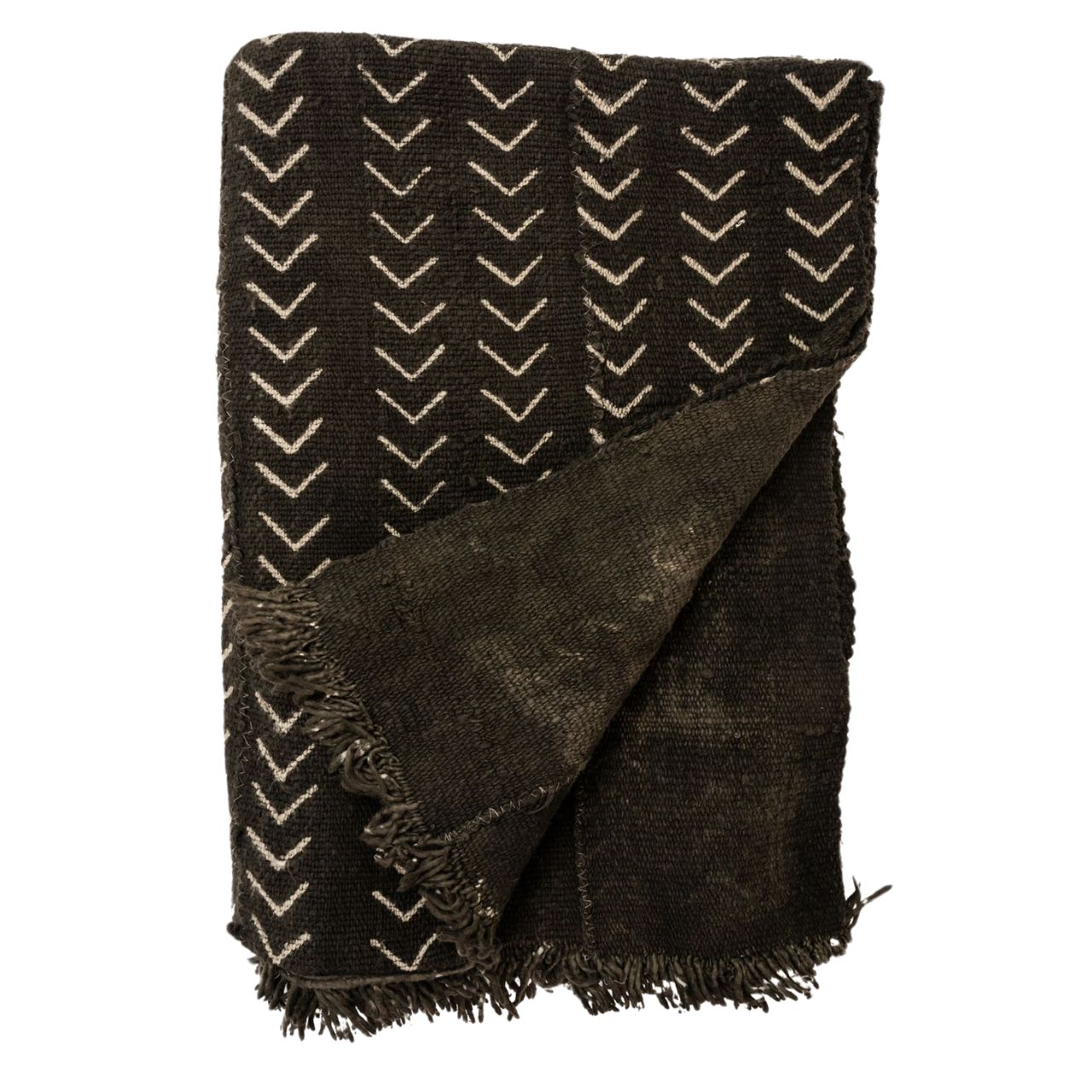 Black and white mudcloth - arrows