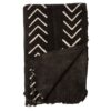 Black and white mudcloth - up arrow