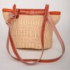 Natural color Sisal Bag - back