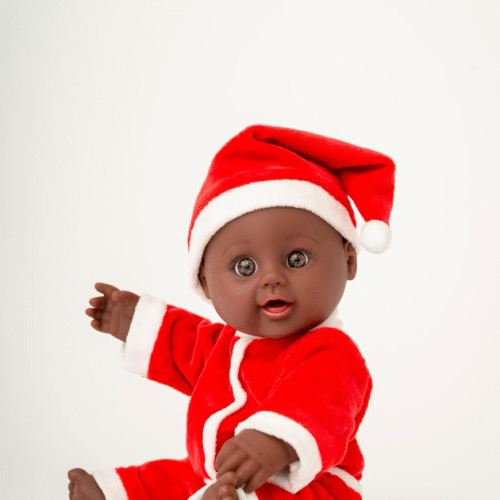 aimee doll baby santa red holiday outfit