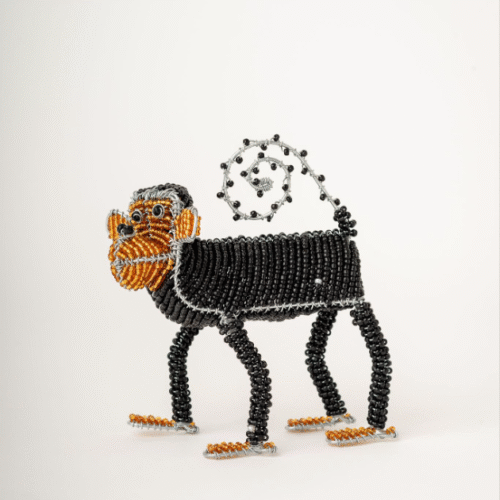 Beaded Black Monkey